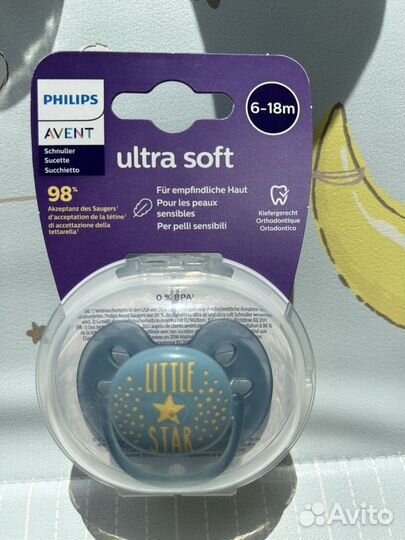 Соска пустышка avent