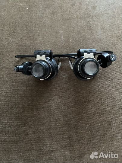 Очки лупа с подсветкой