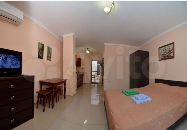 Комната 25 м² в 2-к., 2/2 эт.