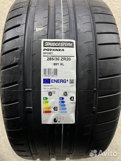 Bridgestone Potenza Sport 285/30 R20 99Y