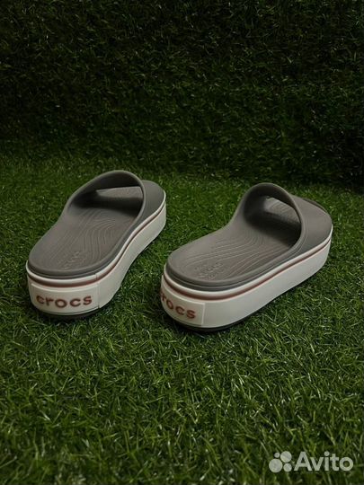 Тапочки crocs женские на платформе