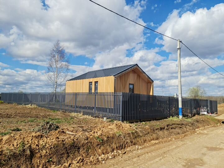 Дом 63 м² на участке 7 сот.