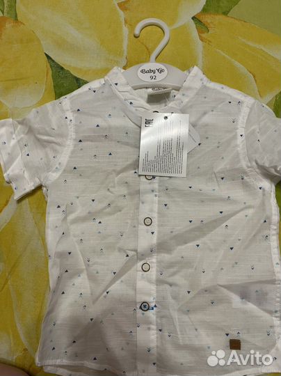 Рубашка летняя для мальчика