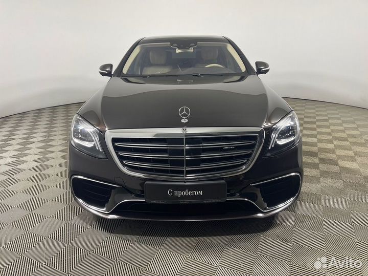 Mercedes-Benz S-класс AMG 4.0 AT, 2018, 89 073 км