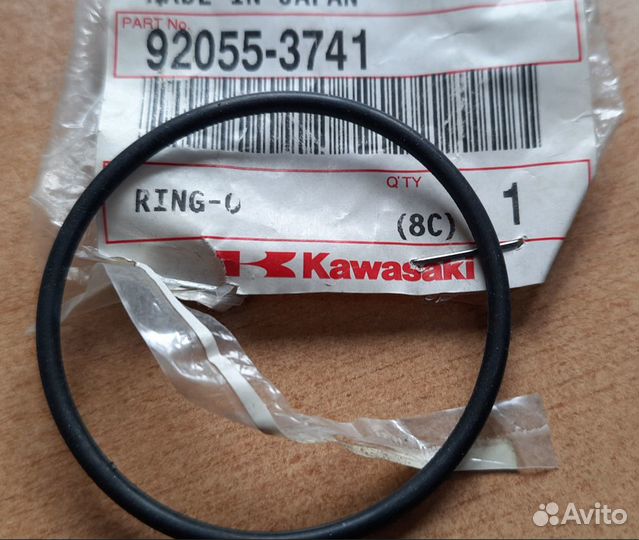 Кольцо уплотнительное помпы 92055-3741 Kawasaki