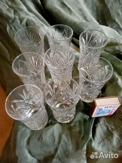 Хрусталь рюмки фужеры стопка СССР