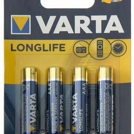 Батарейка Varta LongLife, AAA, LR03 (20 шт)