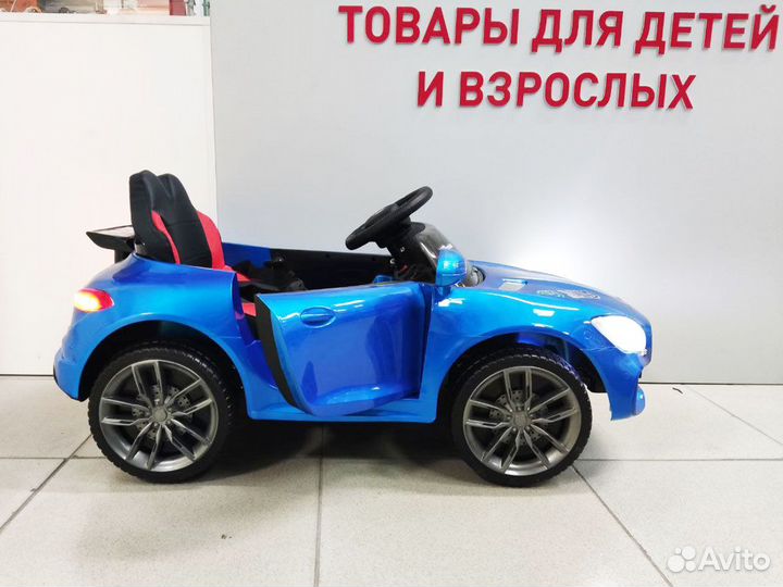 Детский электромобиль QD-600, синий