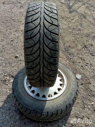 Колеса р13 на Ваз. Зимние 2шт