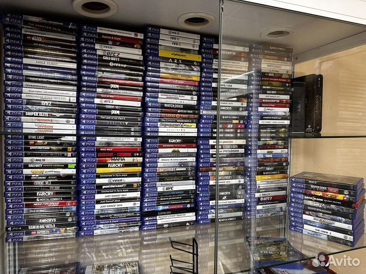 Диски на ps4 (возможен обмен)