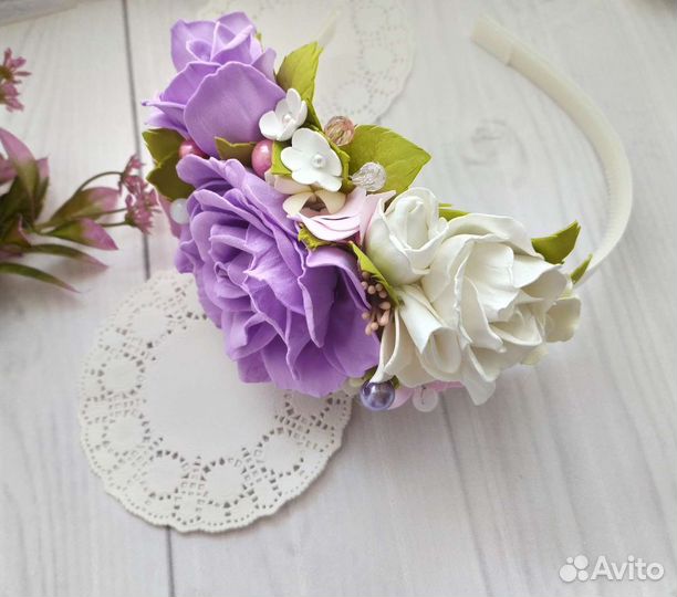 Ободок ручной работы