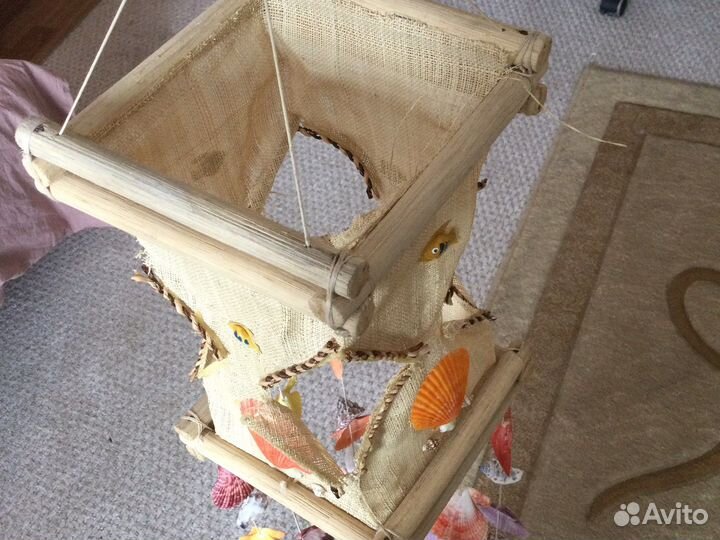 Звенящие украшения из ракушек