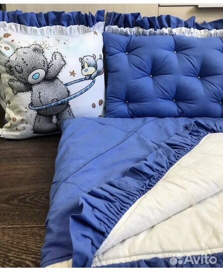 Бортики в кроватку бу