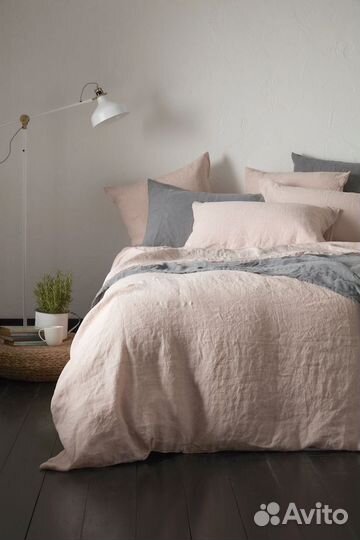 Простыня из умягченного креш льна