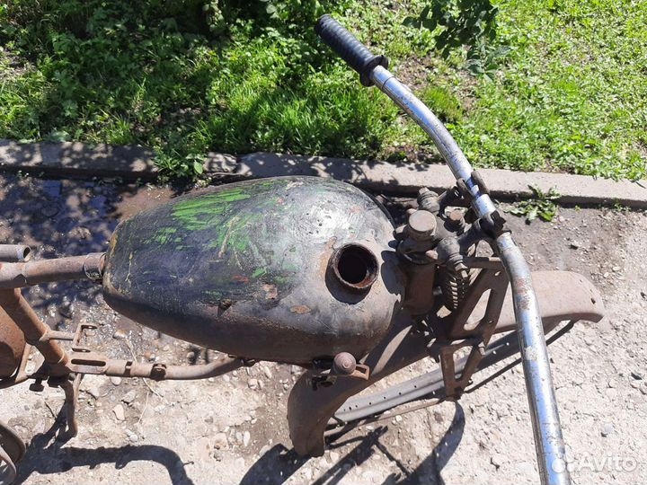 Экипажная часть мотоцикла Simson BSW-98