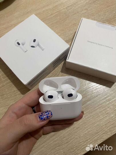 Беспроводные наушники apple airpods 3