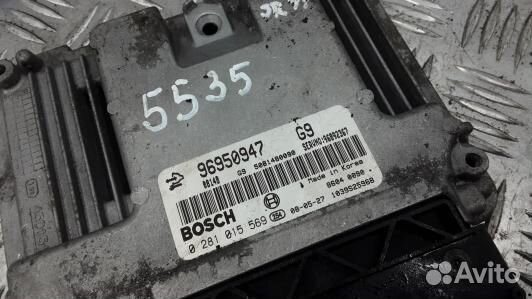 Блок управления двс chevrolet captiva 1 (2NN22PC01