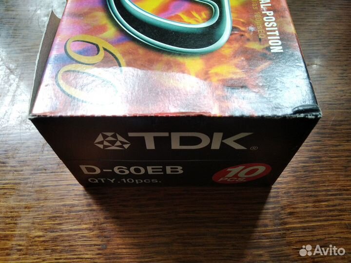 Аудиокассеты TDK D-60EB блок