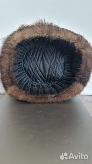 Шапка-ушанка меховая мужская