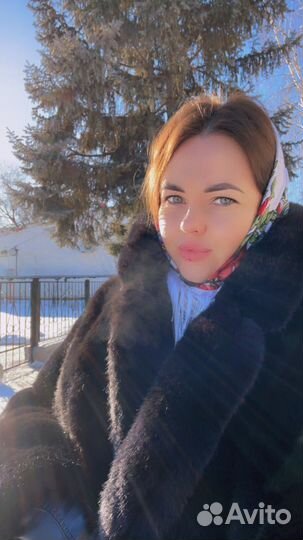 Искусственная шуба под норку H&M