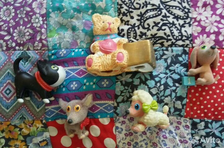 Фигурки, детские игрушки, животные; из киндеров и