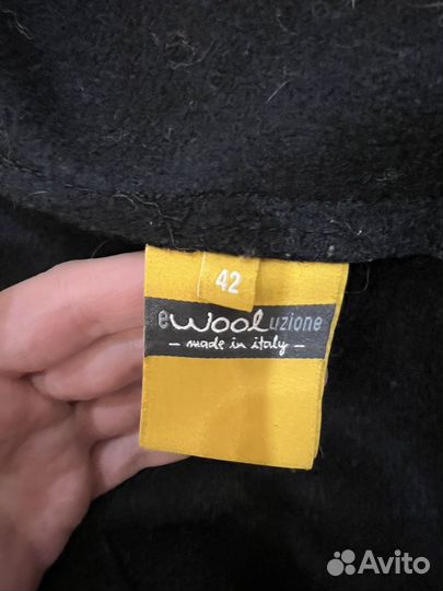 Пальто 100% шерсть валяная шерсть