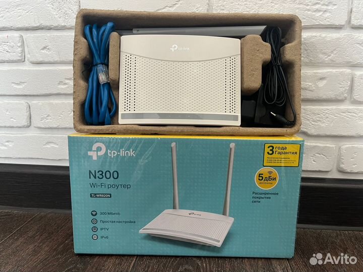 Wifi роутер Tp link tl-wr 820n v1