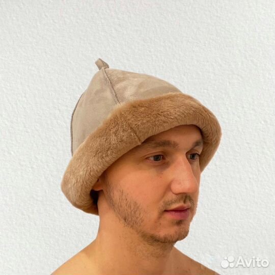 Банные шапки из натуральной овчины