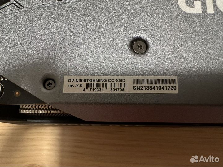 Видеокарта rtx 3060ti