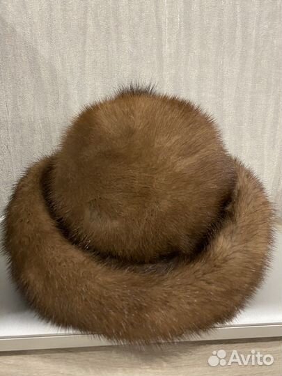Шапка норковая женская