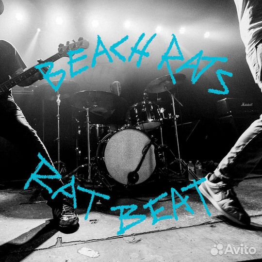 Виниловая пластинка beach rats - RAT beat - cyan b