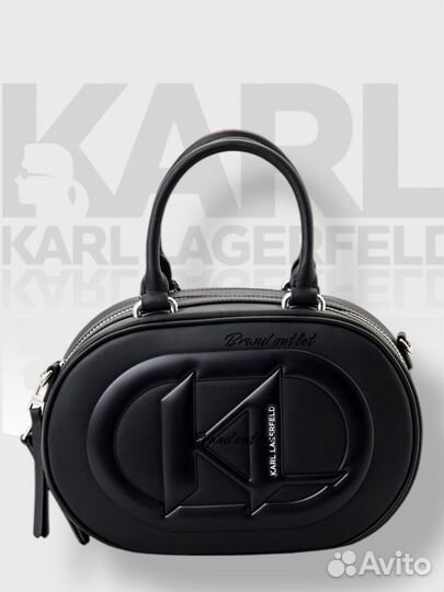 Новая сумка нат кожа karl lagerfeld оригинал