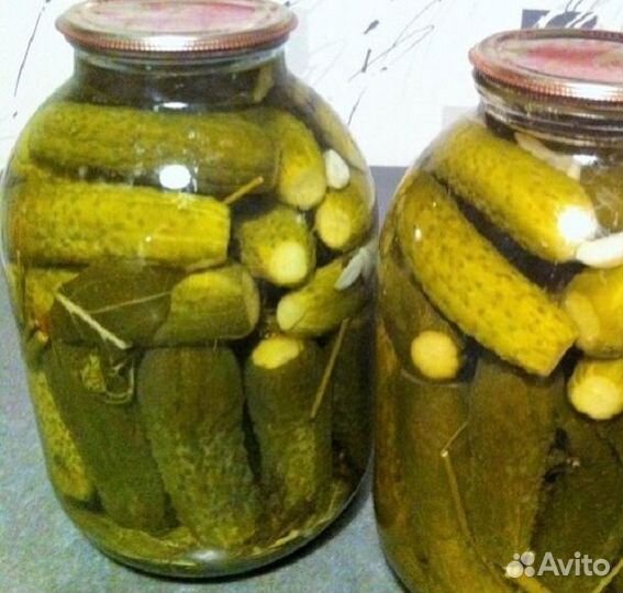 Огурцы маринованные