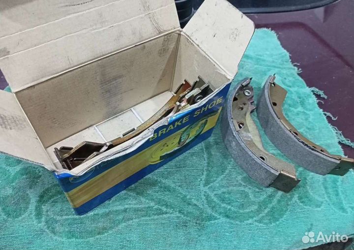 Новые задние колодки Hyundai Getz