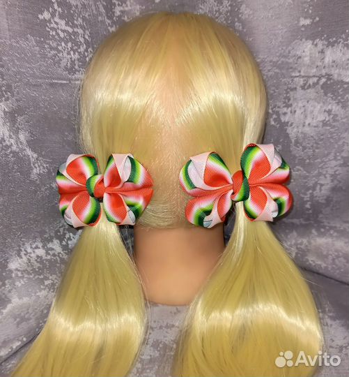 Банты на заколках