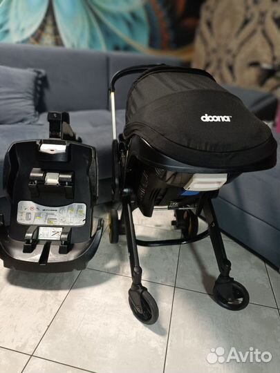 Коляска автокресло doona с базой isofix