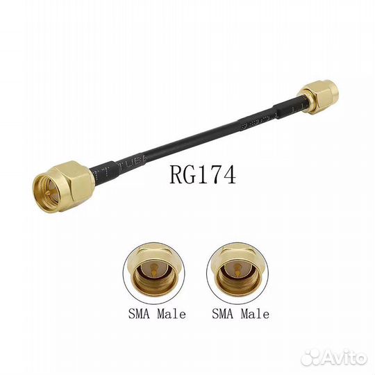 Соединители SMA гайка штекер