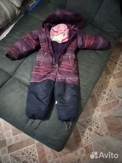 Зимний комбинезон для девочки 104