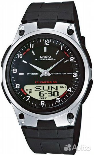 Японские наручные часы Casio Illuminator AW-80-1A