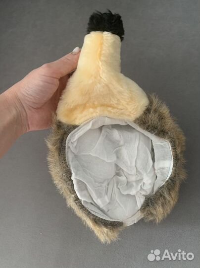 Карнавальная новогодняя маска шапка ёжик. Костюм