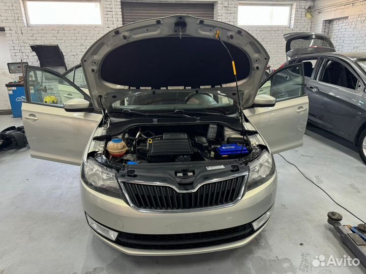 В разборе Skoda Rapid 2012-2020 г. на бу запчасти