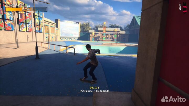 Tony Hawk's Pro Skater 1+2 PS4, английская версия