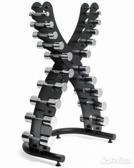 Стойка для гантелей Х-образная на 10 пар VF-T300