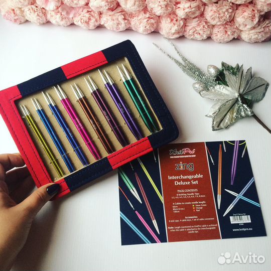 Наборы разьемных спиц knitpro, lykke