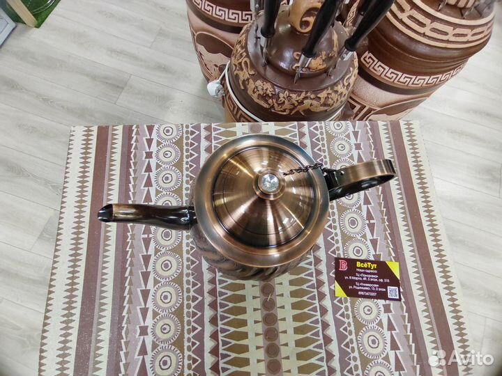 Чайник медный