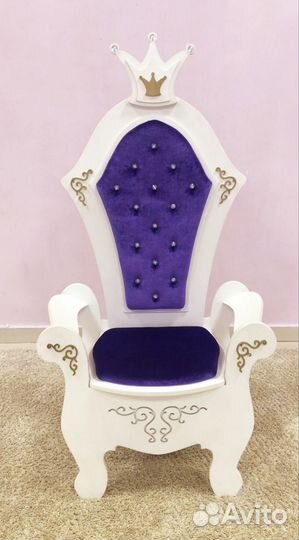 Детское кресло трон