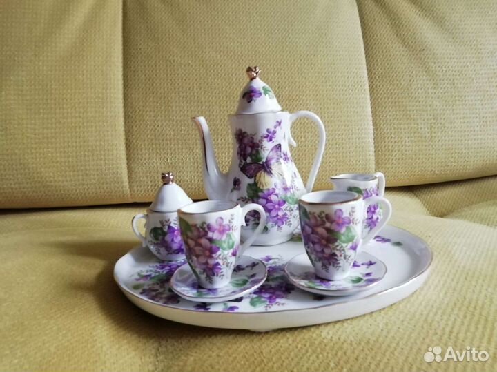 Фарфоровый mini сервиз