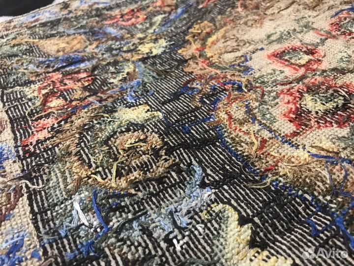 Коврик ручная работа вышивка