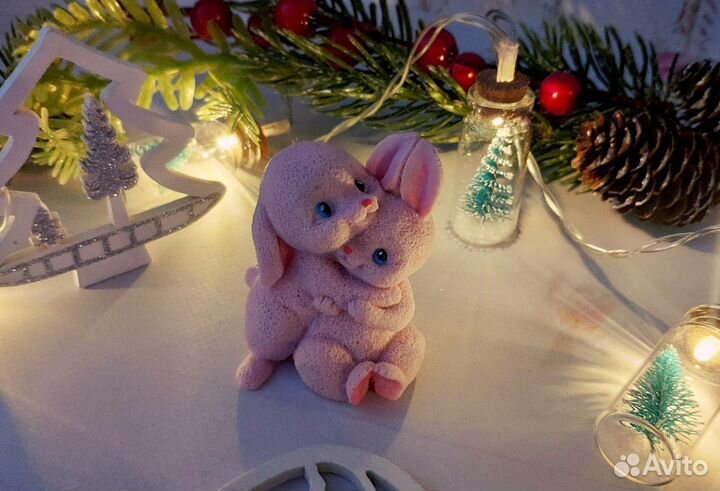 Мыло зайчики