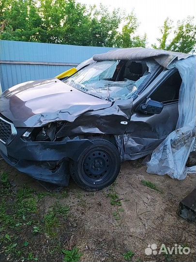 Datsun on-DO 1.6 МТ, 2018, битый, 35 000 км